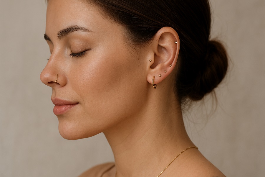 Trendy w piercingu 2026 – nowe lokalizacje, bezpieczne materiały i propozycje od Centrum Kosmetycznego ELSA